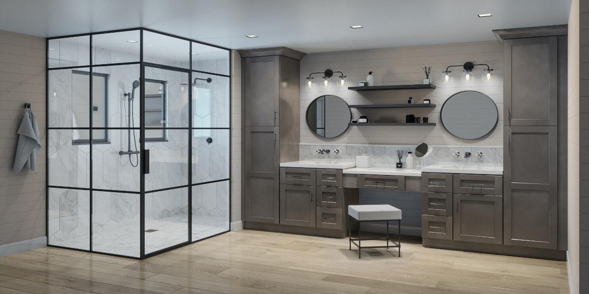 Shaker Charcoal Gray