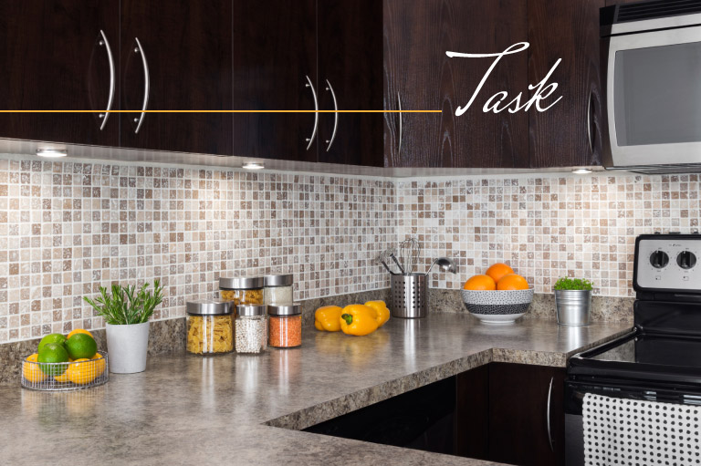 All kitchens need task lighting. 