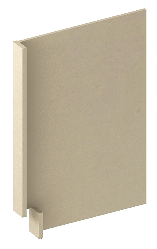 CWDWR3 PanelDishwasher Return 3 inch