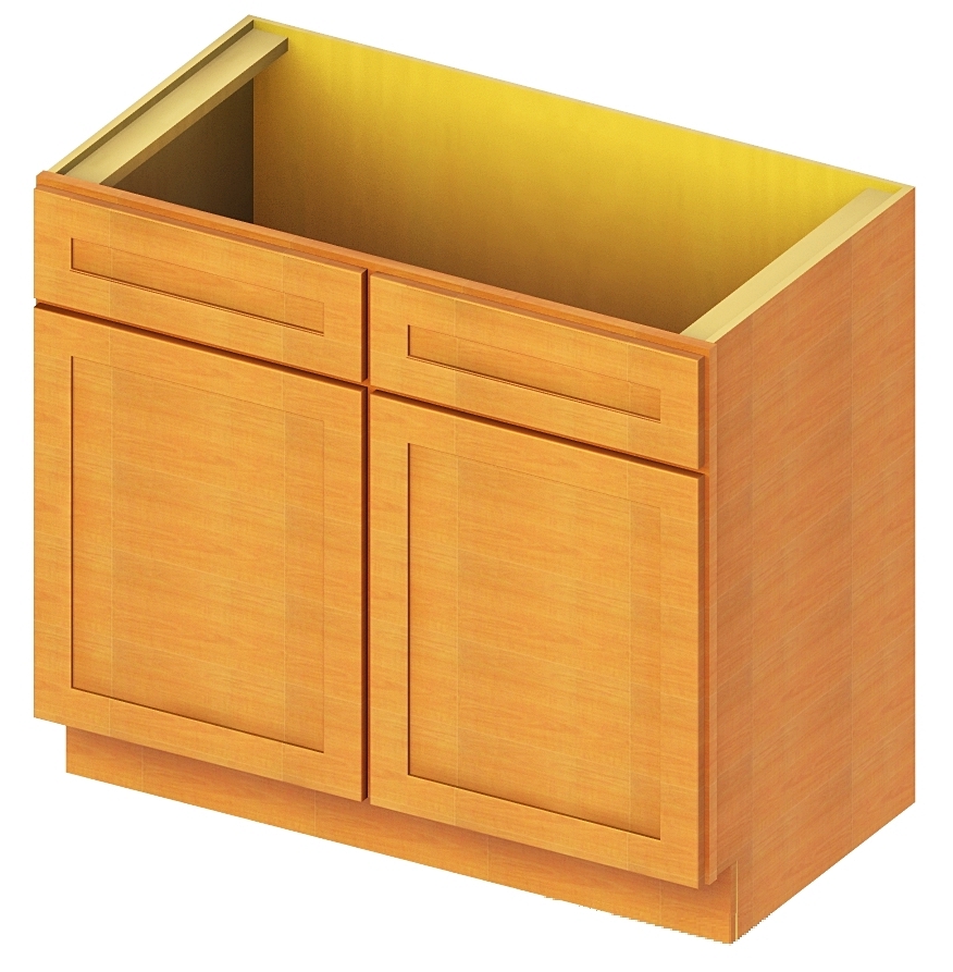 Ss Vs30 Vanity Sink Bases Double Door Double Drawer Front 48