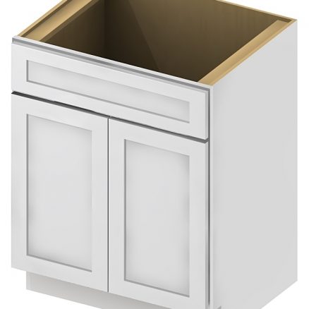 Sw Vs24 Vanity Sink Bases Double Door Single Drawer Front 24