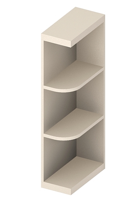 Yw Oe642 Open End Shelves 6 Inch Cabinetcorp Yw Oe642 Open End Shelves 6 Inch