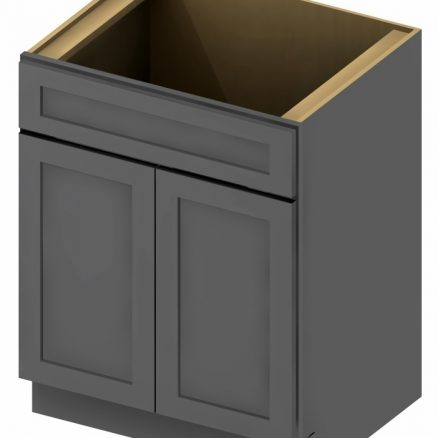 Sg Vs27 Vanity Sink Bases Double Door Single Drawer Front 27