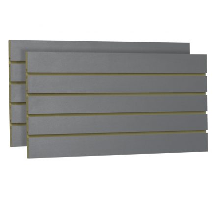 Polished Silver Slatwall