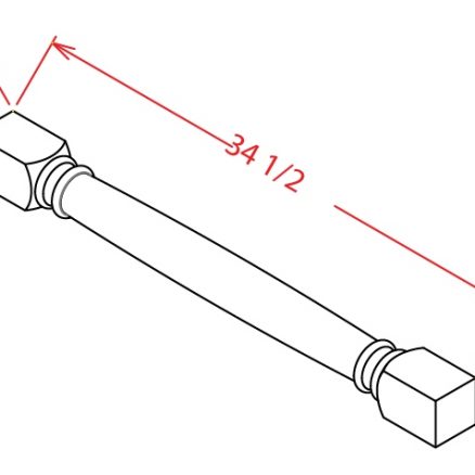 CLDL 3 inch Classic Decorative Leg Tacoma Dusk