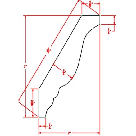 DCM Decorative Crown Molding Tacoma Dusk