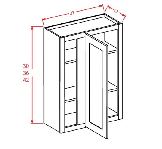 WBC2730 Wall Blind Cabinet 27 inch by 30 inch Tacoma Dusk