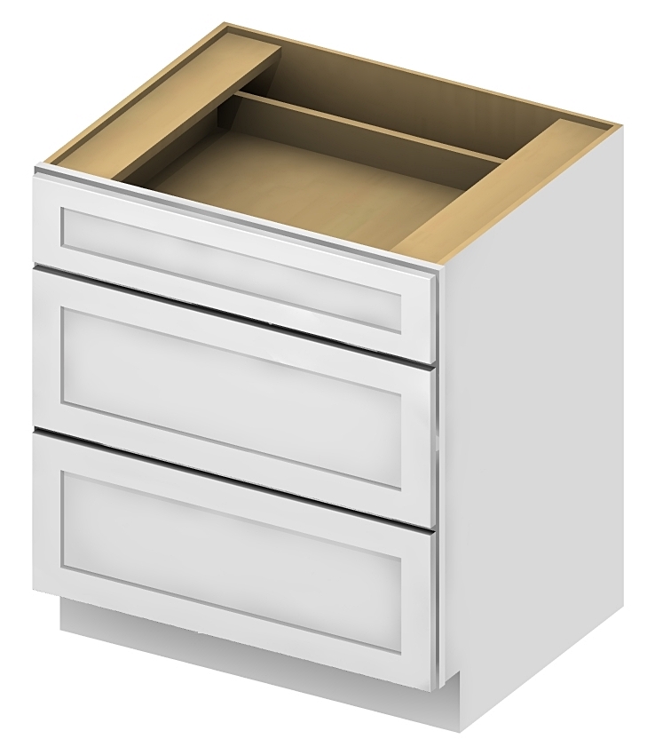 Smw 3db30 3 Drawer Base 9 Inch Cabinetcorp