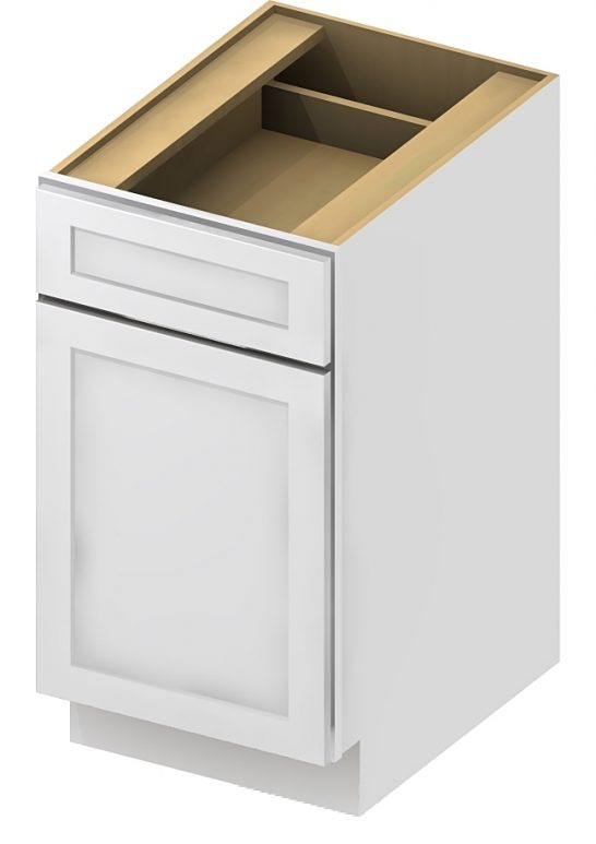 B12 Base Cabinet 12 inch Sheffield White