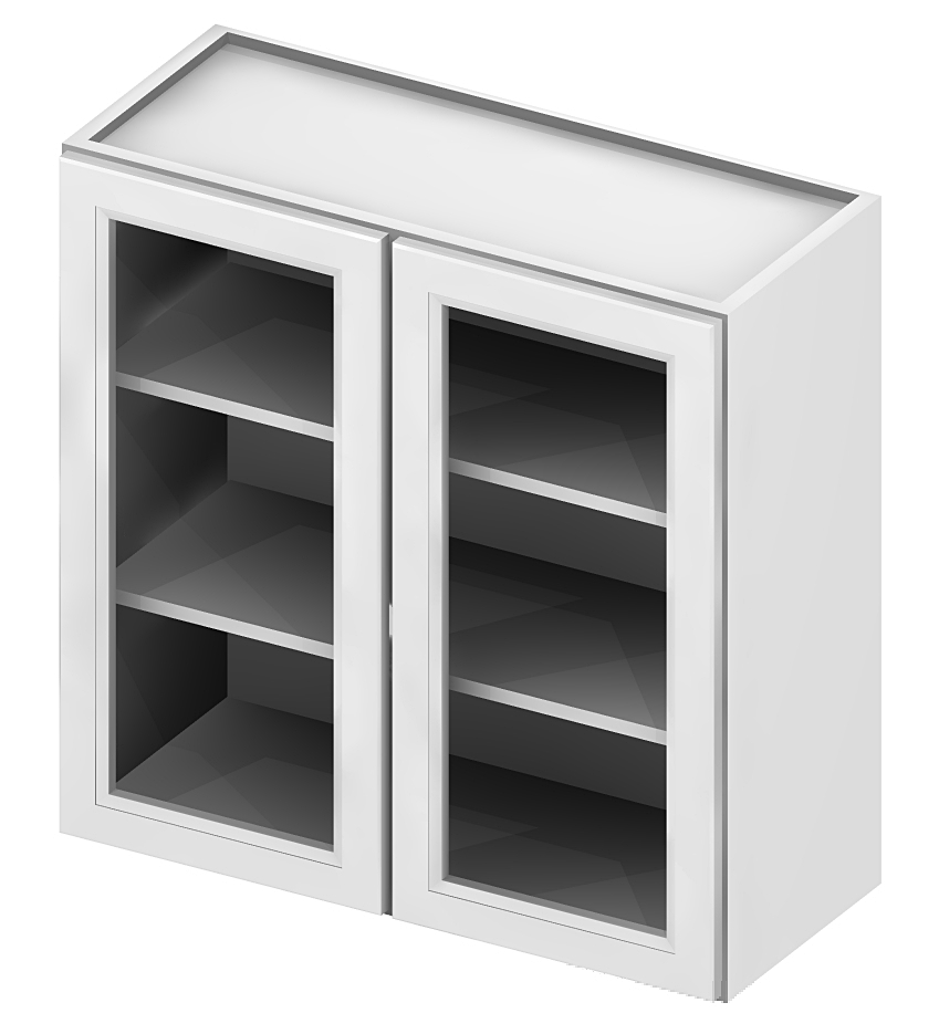 Sa W3030gd 30 High Wall Cabinet Double Door 30 Inch Cabinetcorp