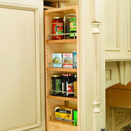 432-WF-6C - 6" Wall Filler Pullout 30"T