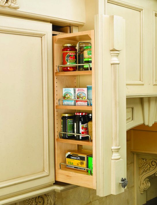 432-WF-6C - 6" Wall Filler Pullout 30"T