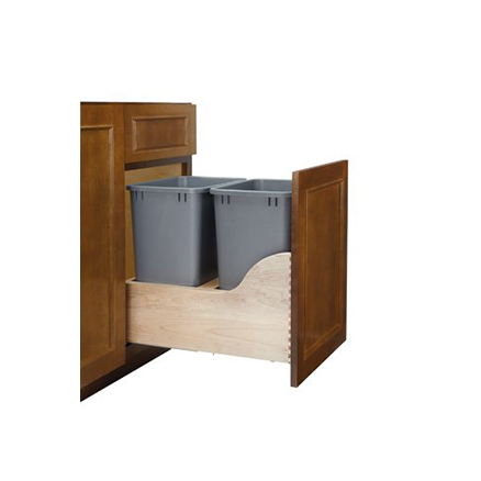 4WCSC-1835DM-2 - Bottom Mount Double 35qt w/Blum Soft Close