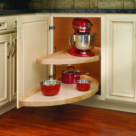 441-15VSBSC-1 - Vanity Cabinet L-Shaped Pullout Organizer w/ Blum  Soft-Close - Rev-A-Shelf - Simply Kitchens