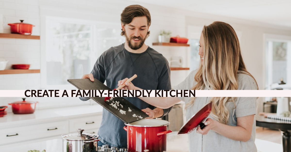 family-friendly kitchen