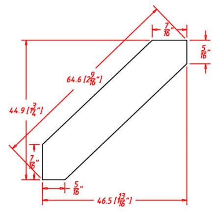 SG-ACM8 - Molding-Angle Crown Molding - 96 inch