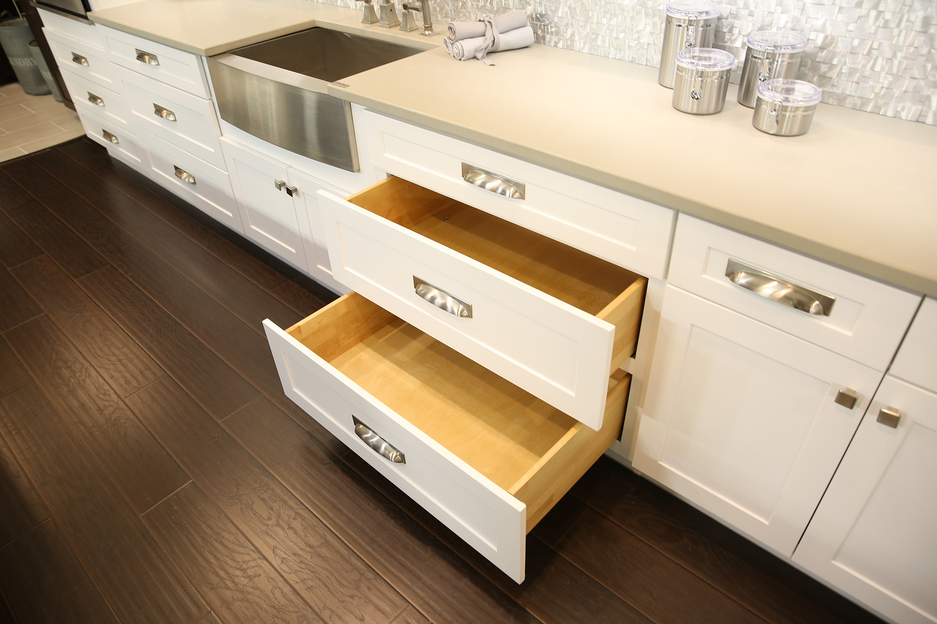 shaker style cabinetry