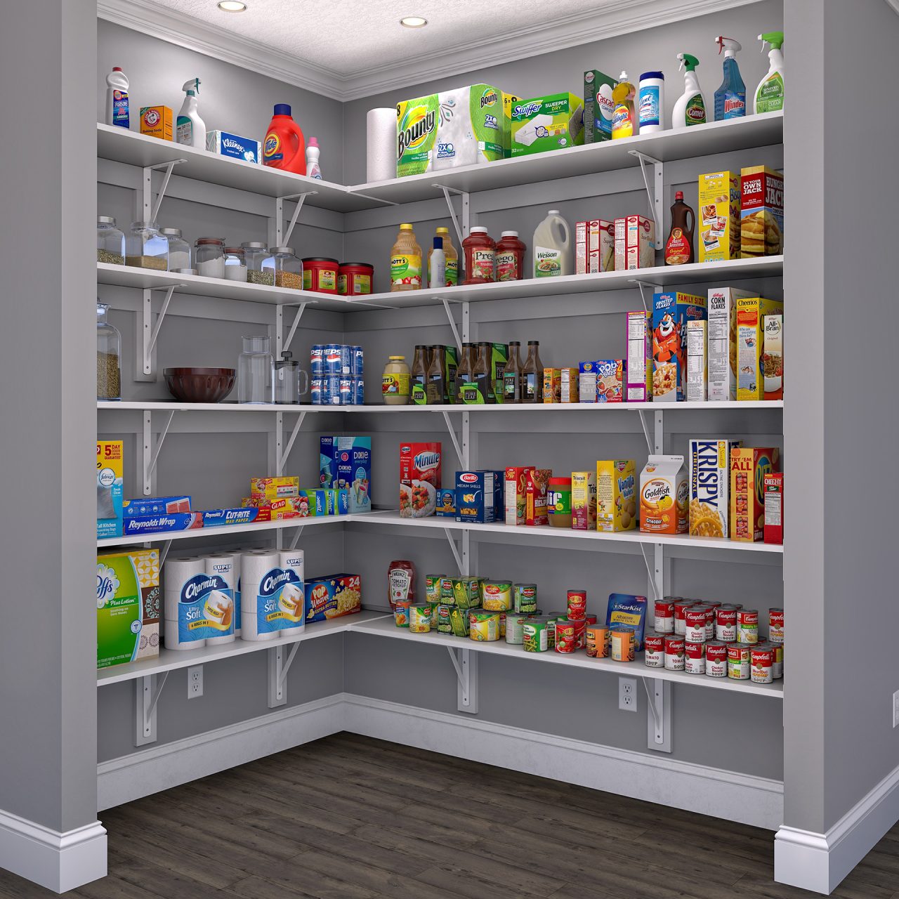 Pantry closets