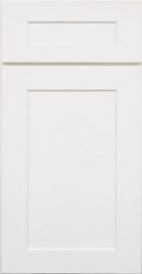 White shaker cabinet