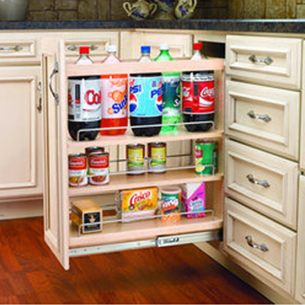  In-cabinet pullouts