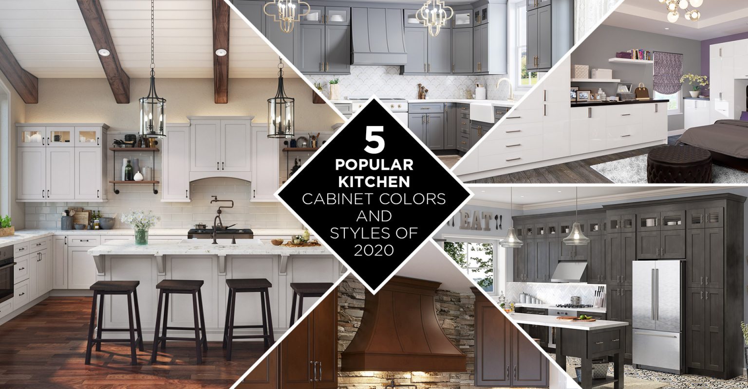 5 Popular Kitchen Cabinet Colors and Styles in 2022 | CabinetCorp