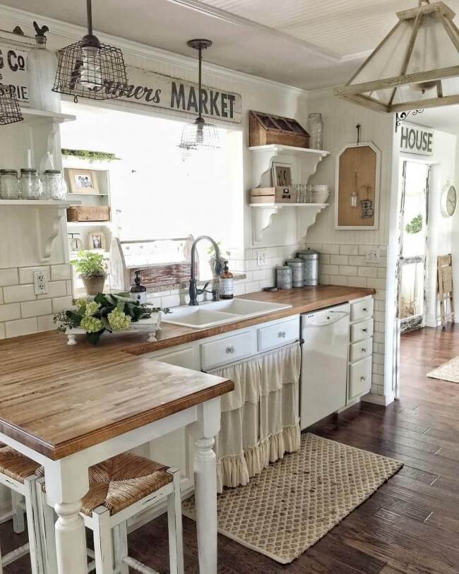 Dusk farmhouse kitchen cabinet ideas