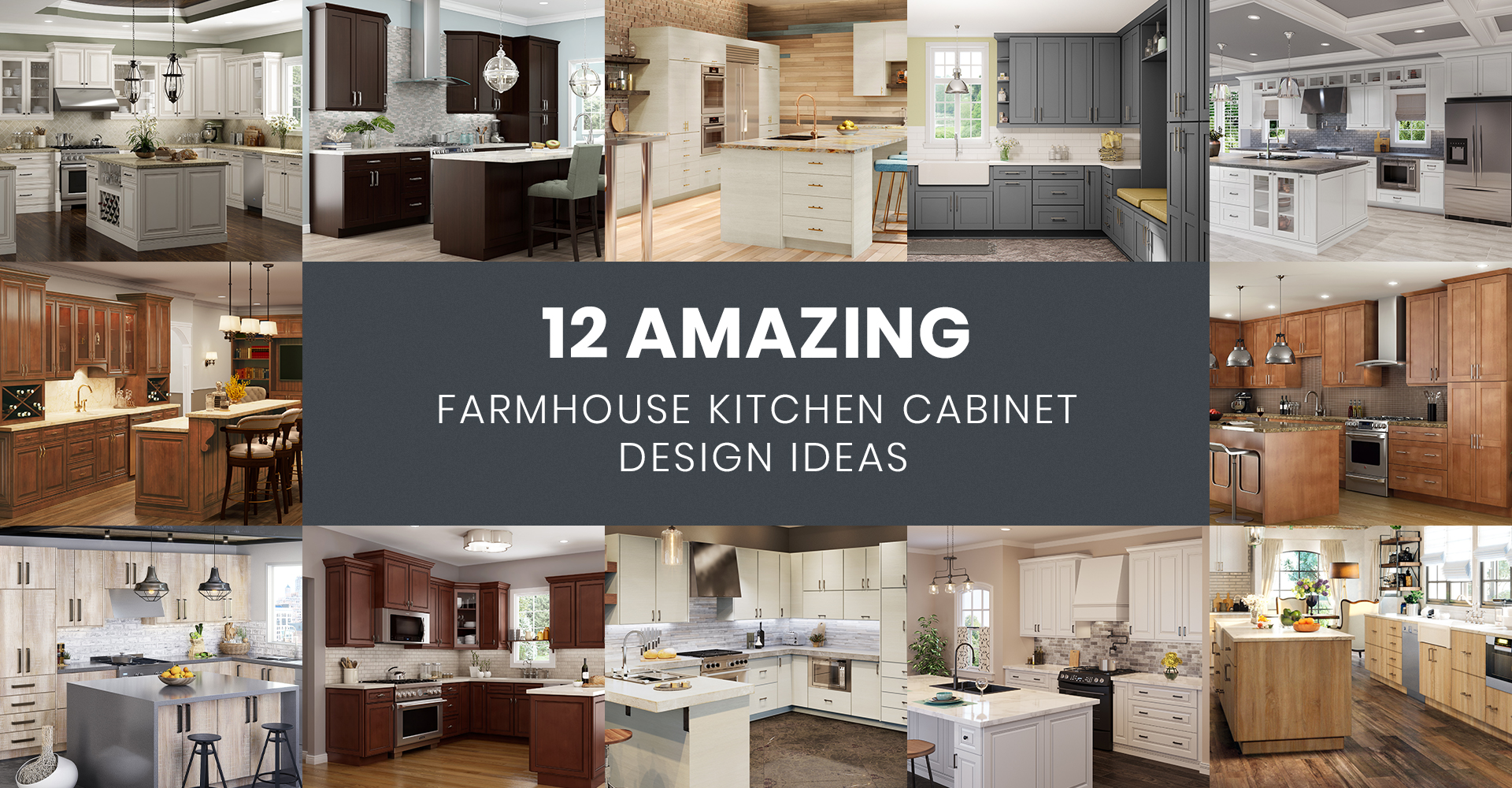 Amazing Farmhouse Kitchen Cabinet Design Ideas