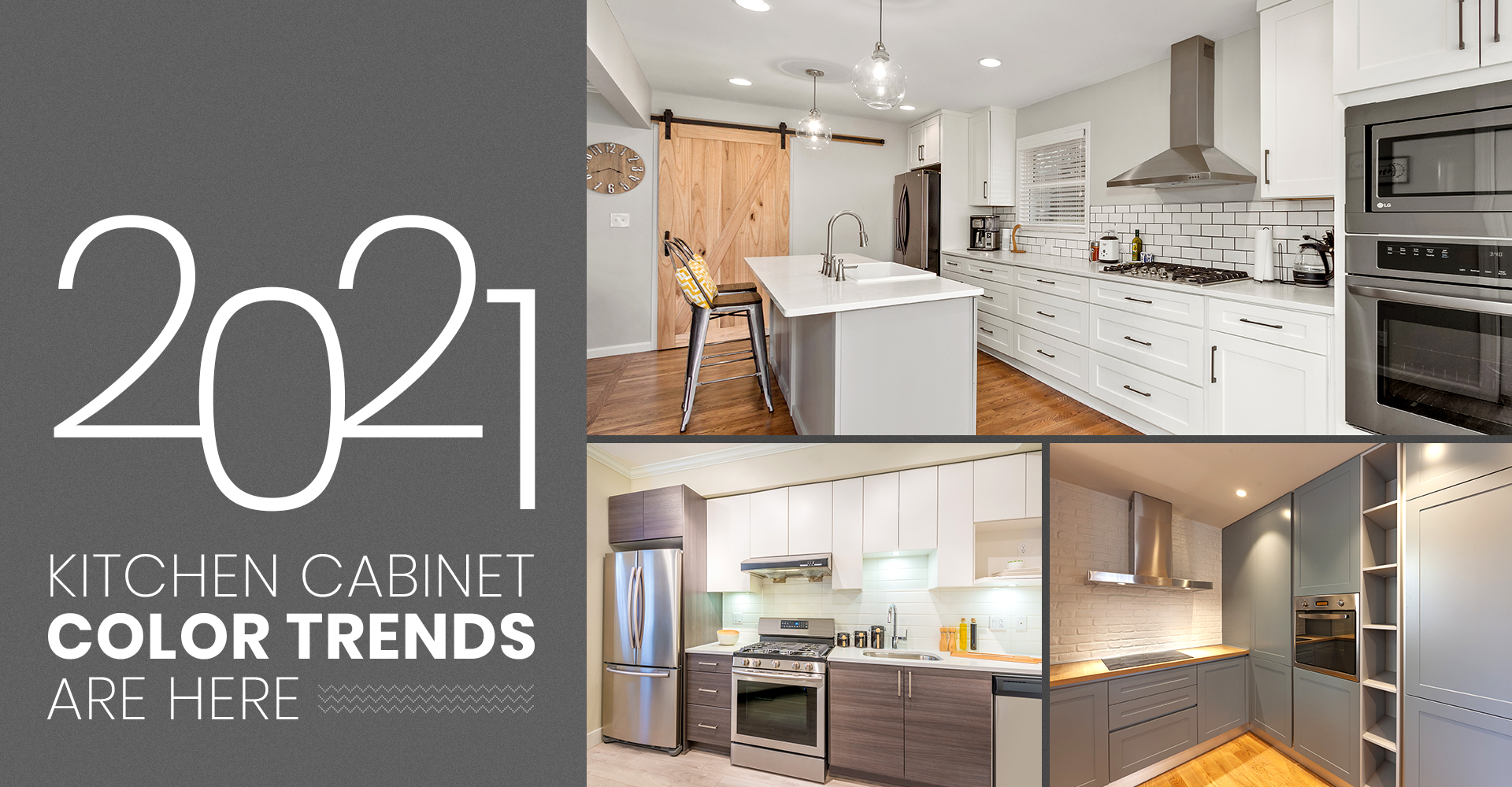 2021 Kitchen Cabinet Color Trends Are Here