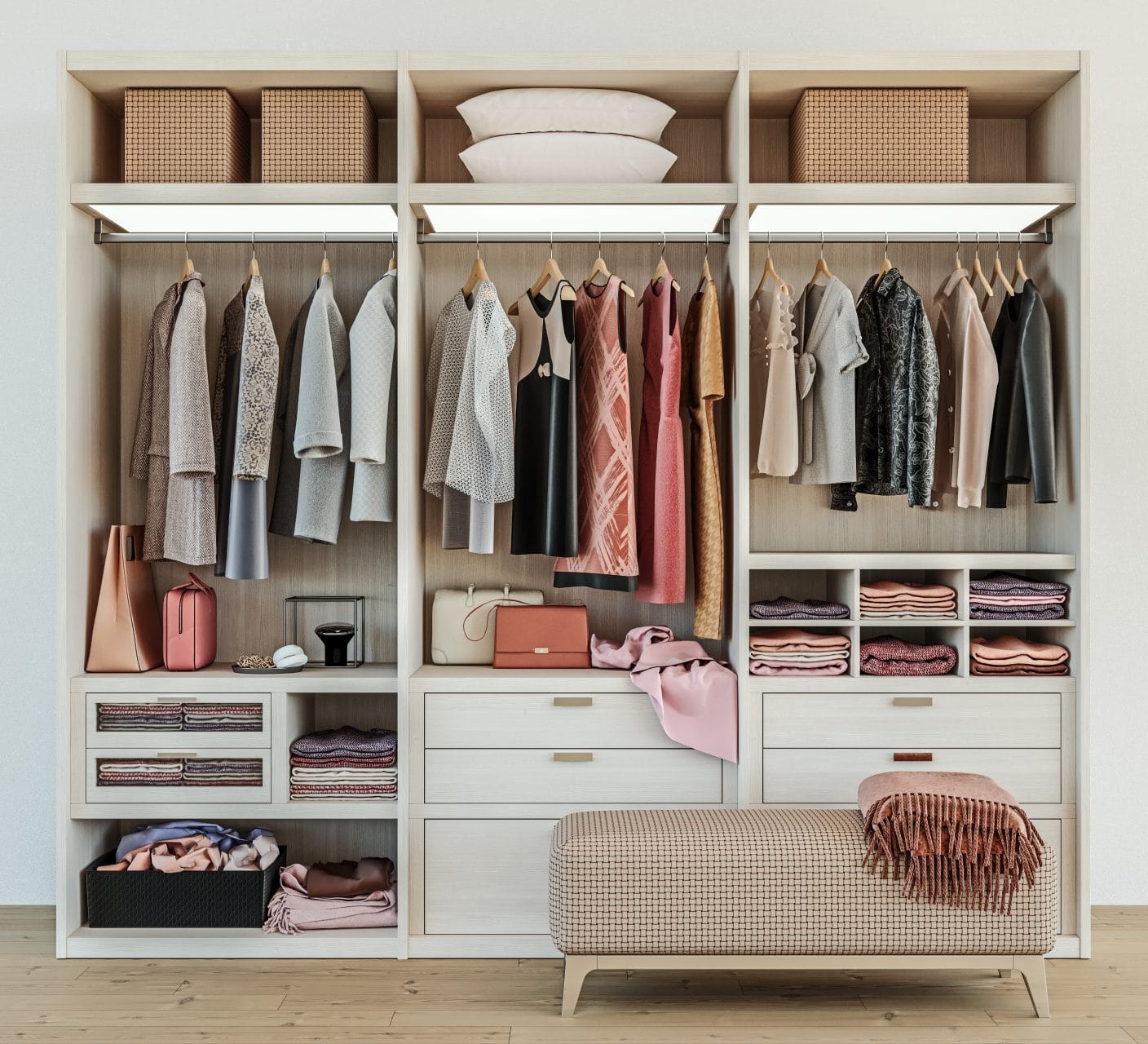 Transform and optimize small spaces with closet systems