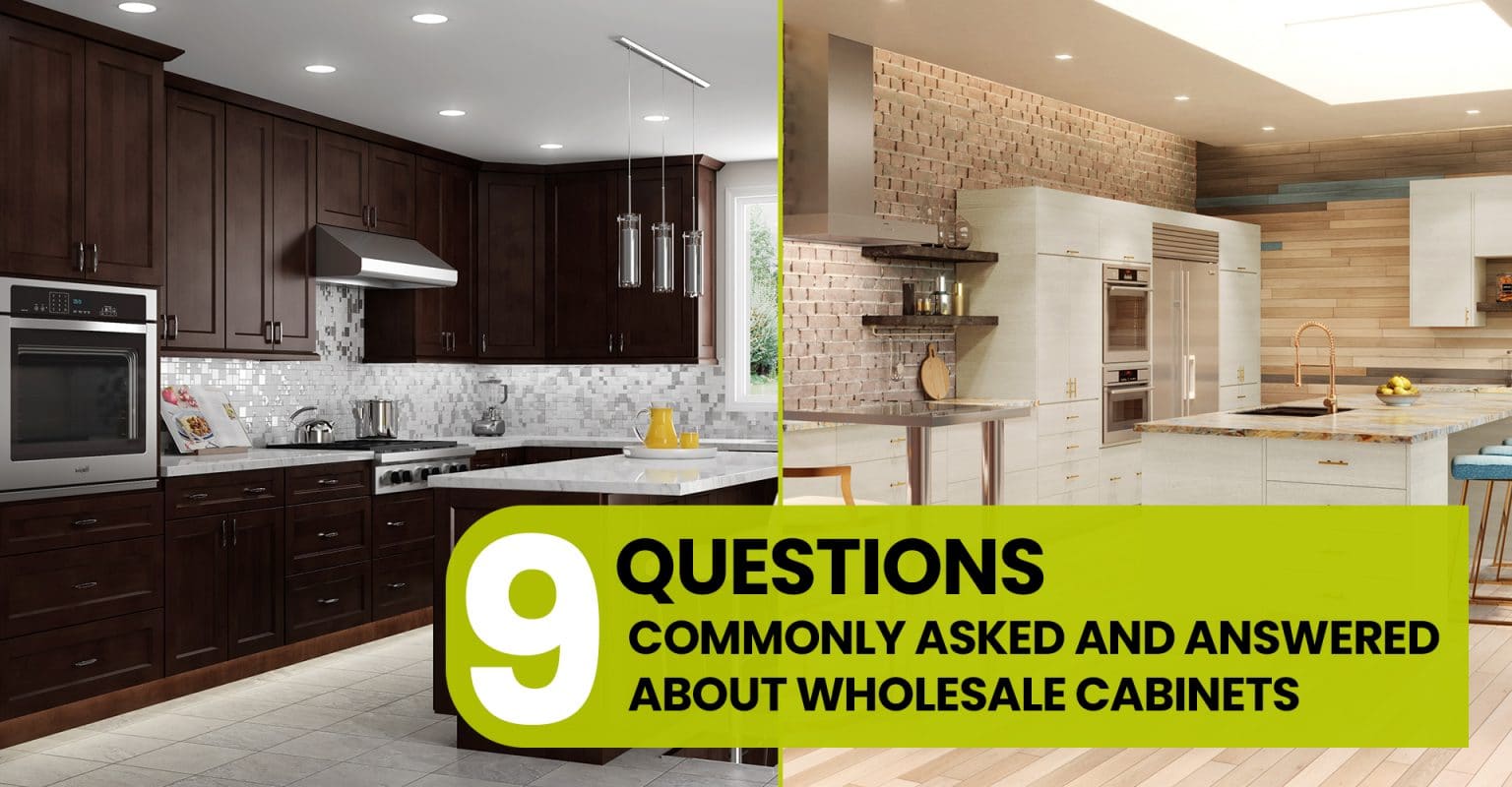 9 FAQs Answered About Wholesale Kitchen Cabinets - CabinetCorp