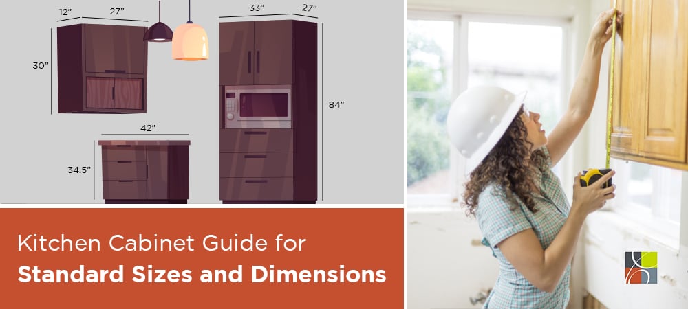 Kitchen Cabinet Guide for Standard Sizes and Dimensions