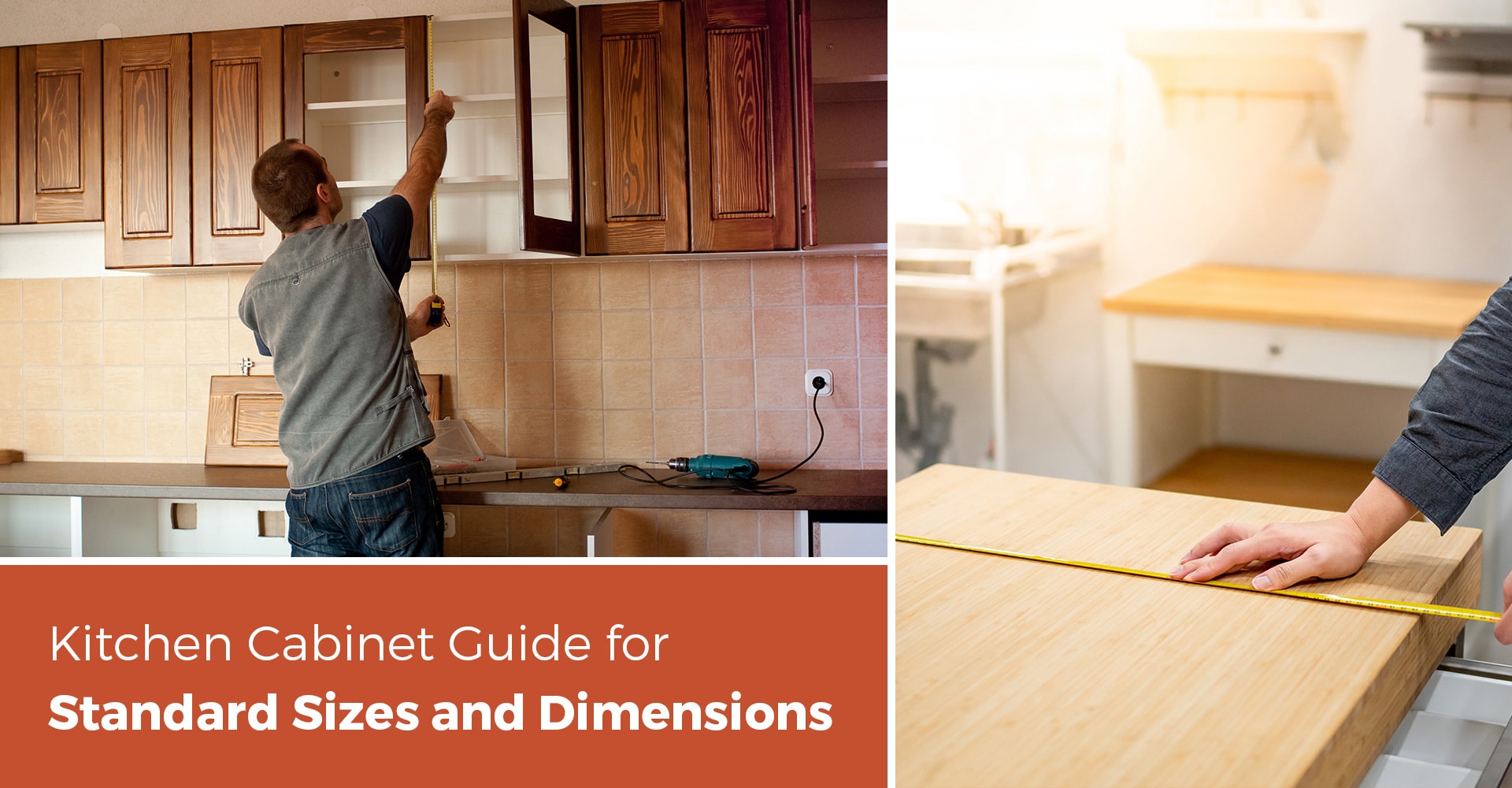 Kitchen Cabinet Guide for Standard Sizes and Dimensions