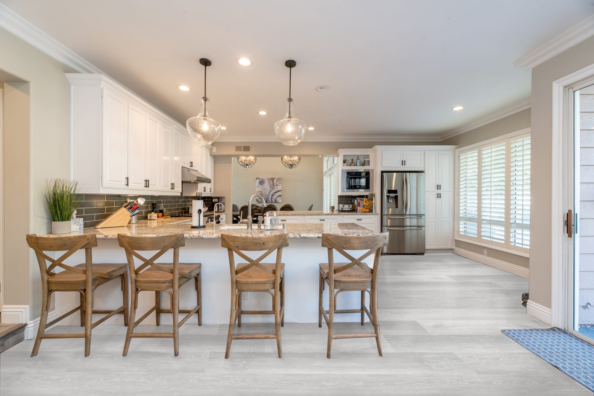 white cabinetry