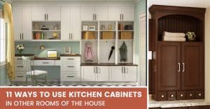 kitchen cabinets in other rooms
