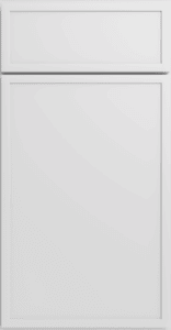 Everest Slim Shaker White Style Framed Cabinet Sample Door Cabinet Door Sample of Everest Slim Shaker White Style Framed Cabinets
