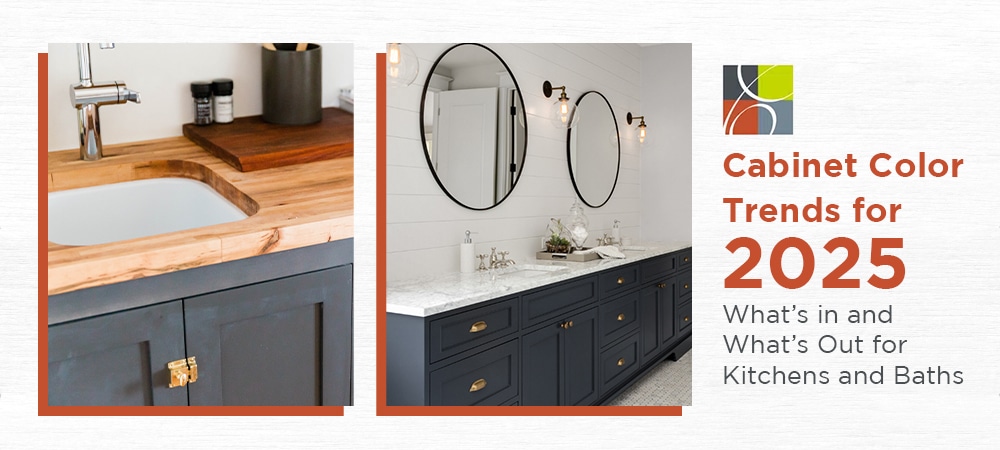 Cabinet Color Trends for 2025