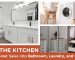 Stylish bathroom, laundry, and closet cabinets showcasing modern design trends