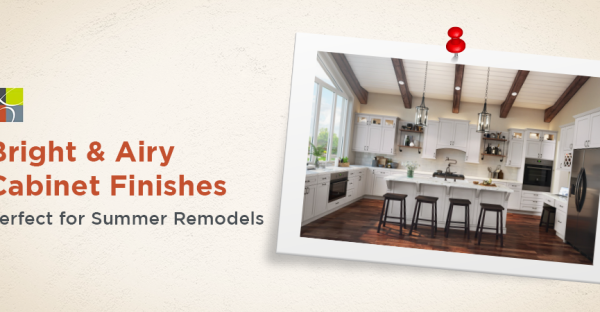 White kitchen cabinets with natural light ideal for summer renovations