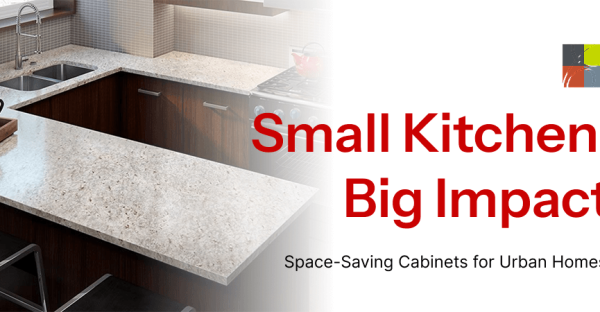 Small Kitchen, Big Impact Space-Saving Cabinets for Urban Homes
