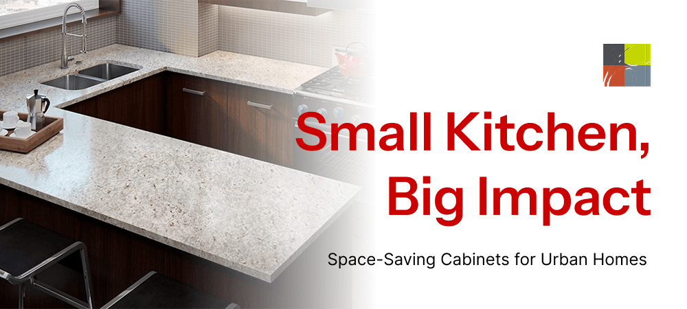 Small Kitchen, Big Impact Space-Saving Cabinets for Urban Homes