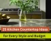 25 Kitchen Countertop Ideas