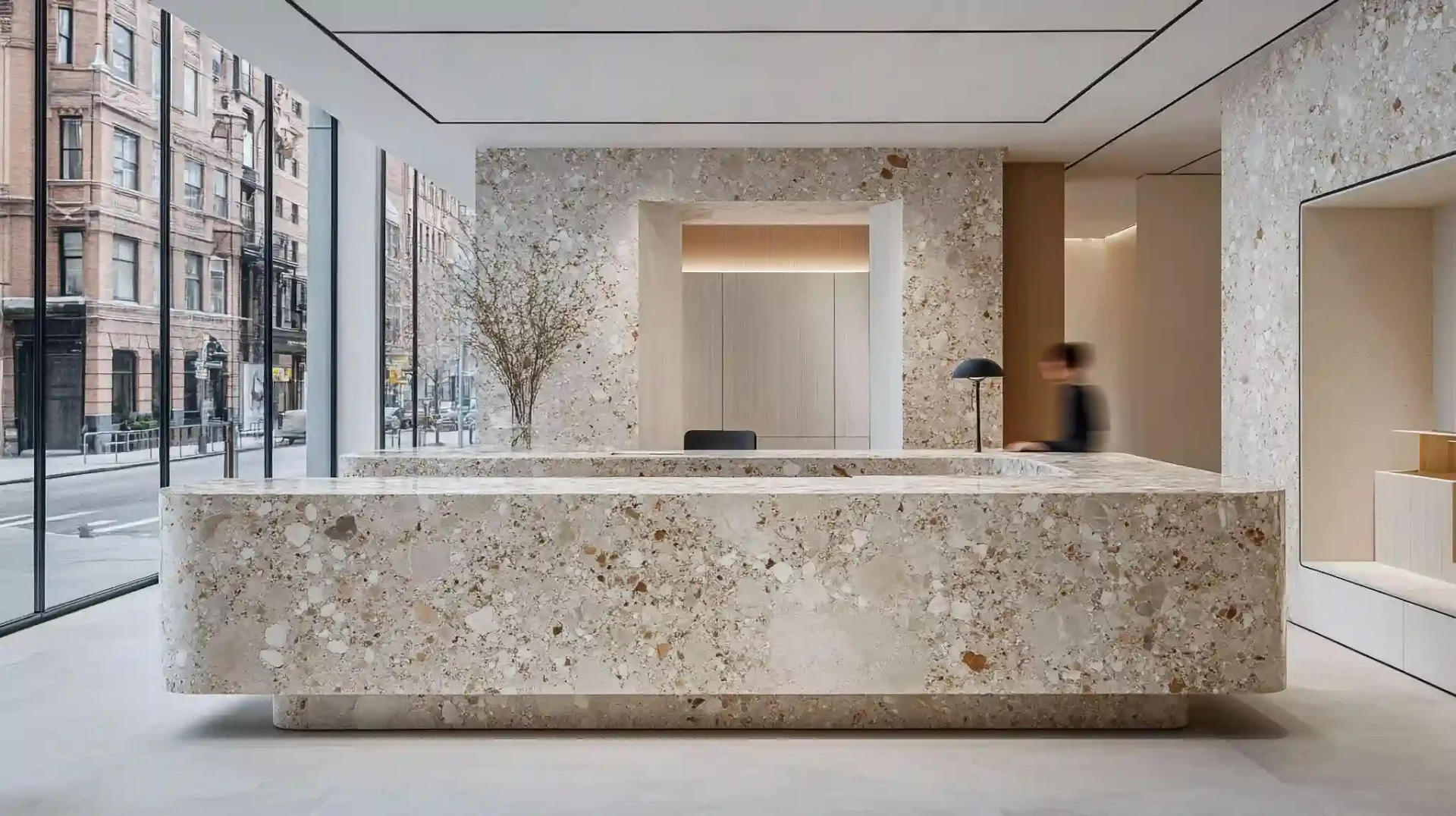 types of kitchen countertops - marble