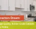 A Contractors Dream-Buying High Quality, Builder Grade Cabinets Wholesale Online